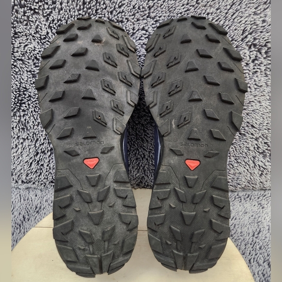 Salomon Outline Gore-Tex Hiking Shoes Purple Women's Size 8.5 - Picture 8 of 9